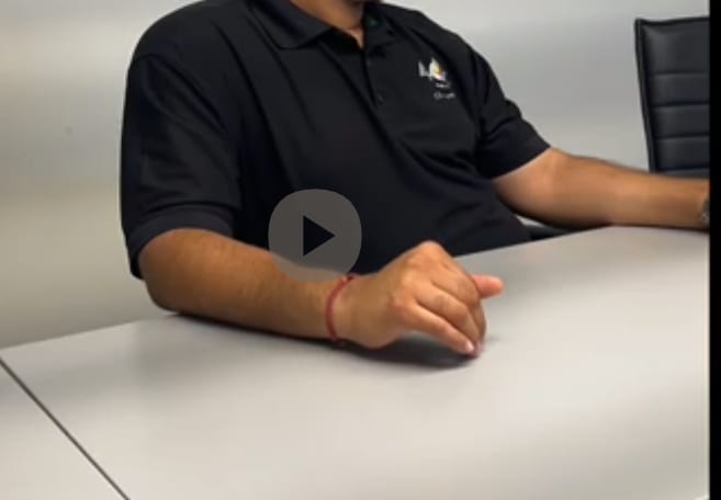 Entrevista en sitio con intermediario textil, parte del estudio cualitativo de SOGAM