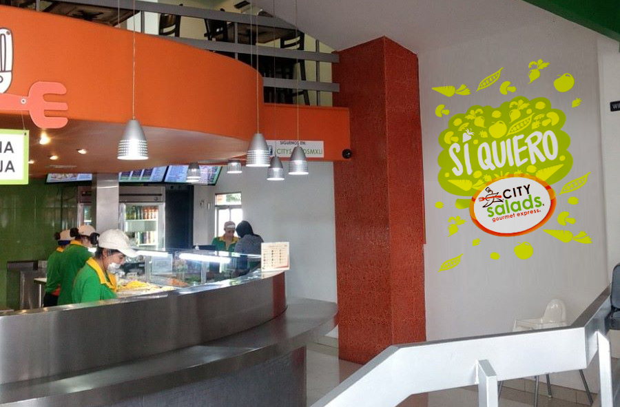 Montaje en punto de venta · 03 · City Salads